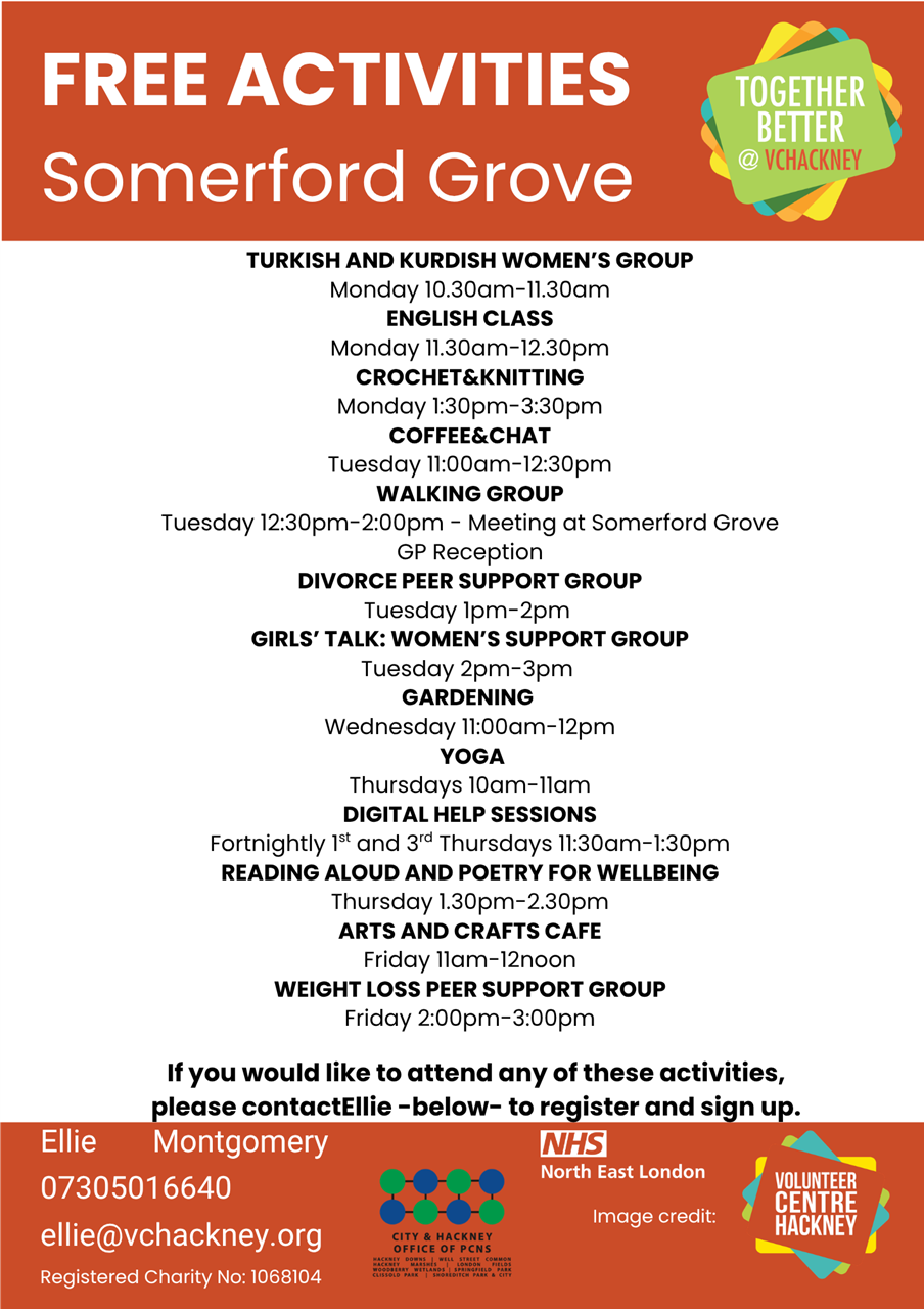 Together Better June Activities at Somerford Grove