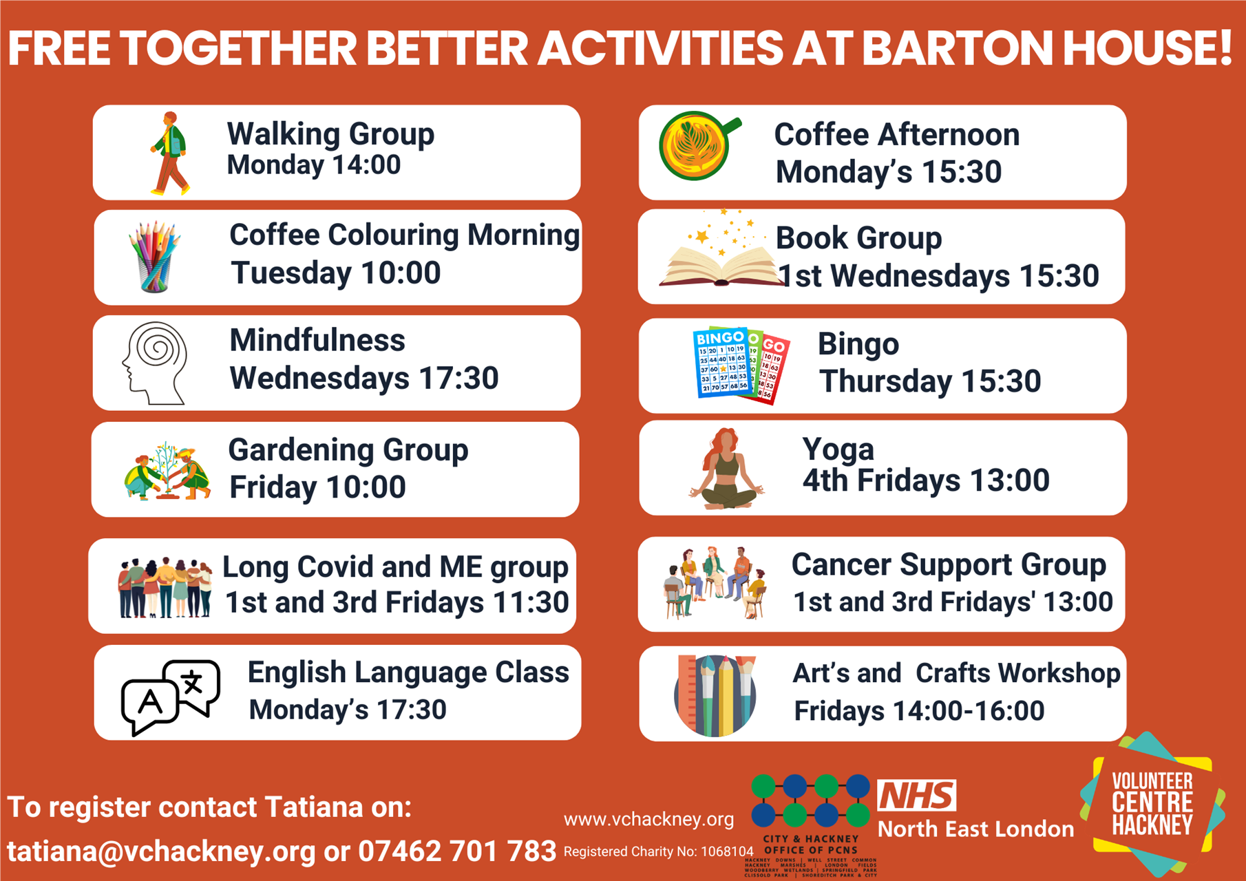 Together Better June Activities at Barton House
